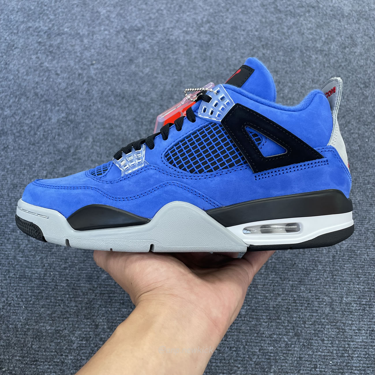 Air Jordan 4 Retro Eminem Encore Deep Royal Blue Black (7) - www.newkick.vip
